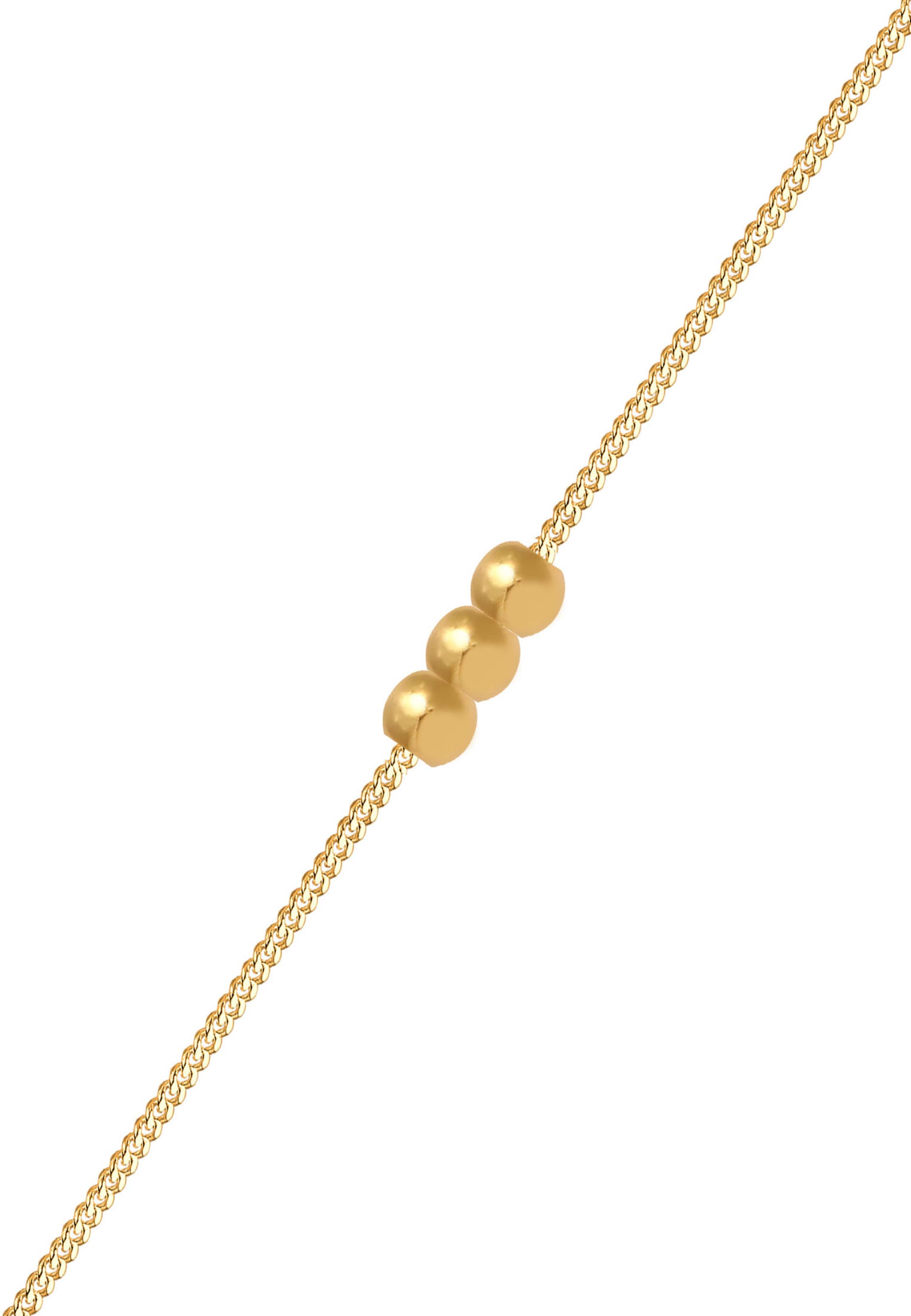ELLI Halskette Choker, Geo, Kugel in Gold