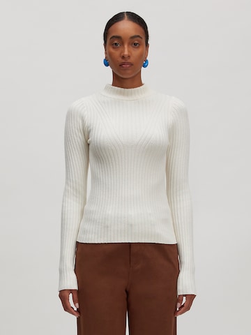 EDITED Shirt 'Janiyah' in Beige: voorkant