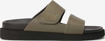 Mule Kazar en vert : devant
