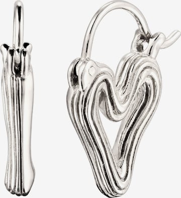 ELLI Earrings in Silver: front