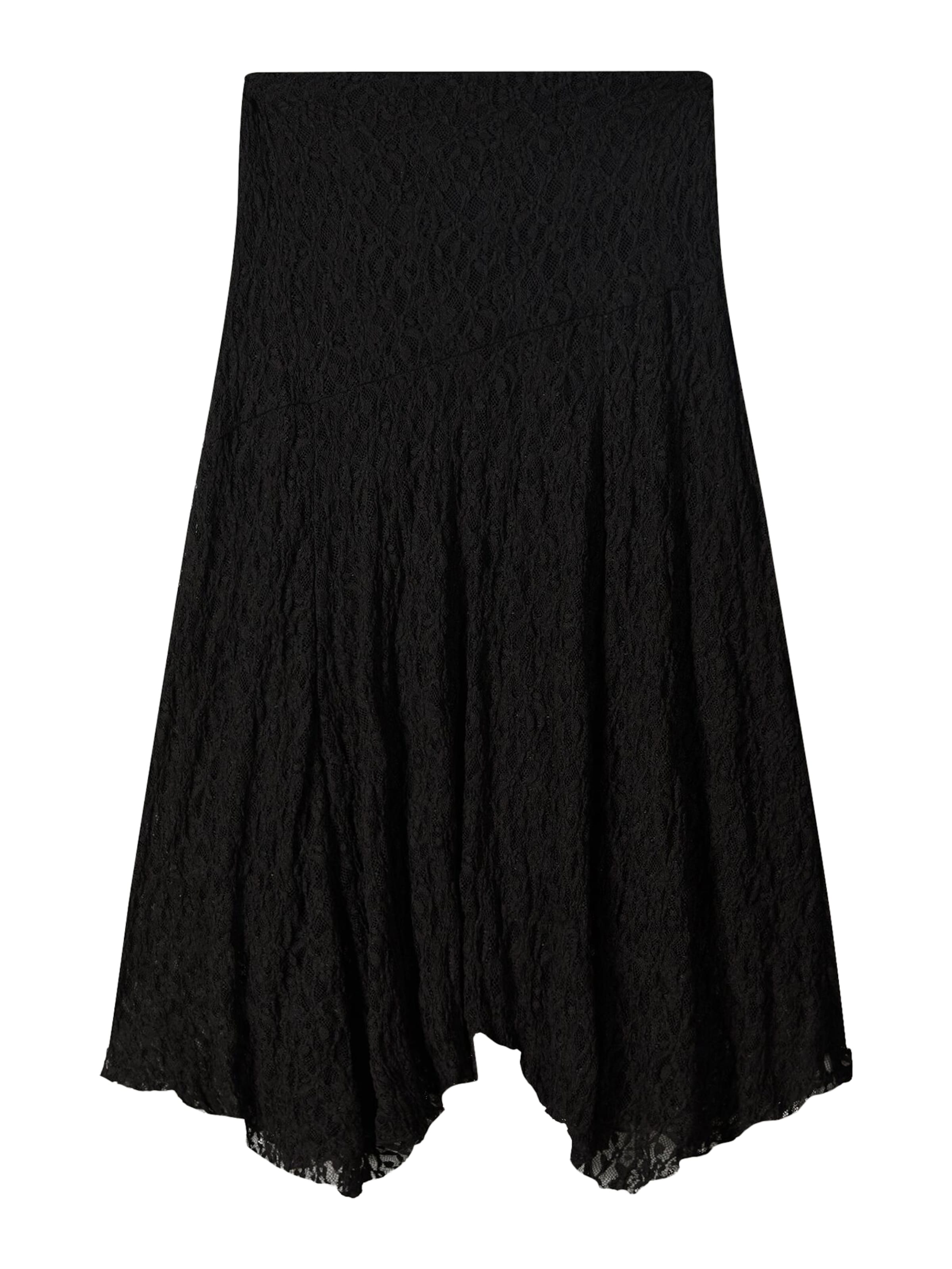 Bershka Kjol i svart: framsida