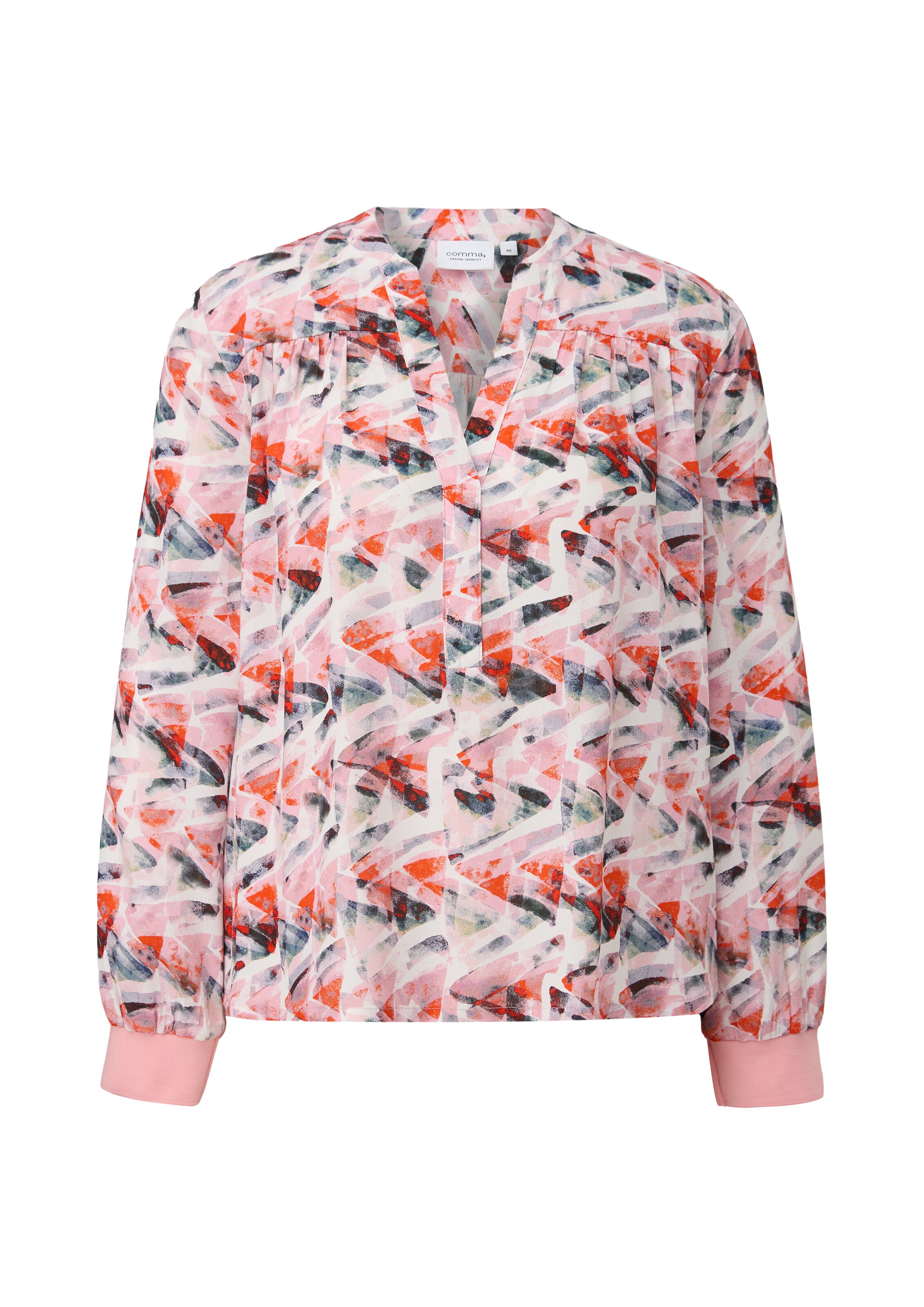 COMMA Blouse in Mixed colors: front