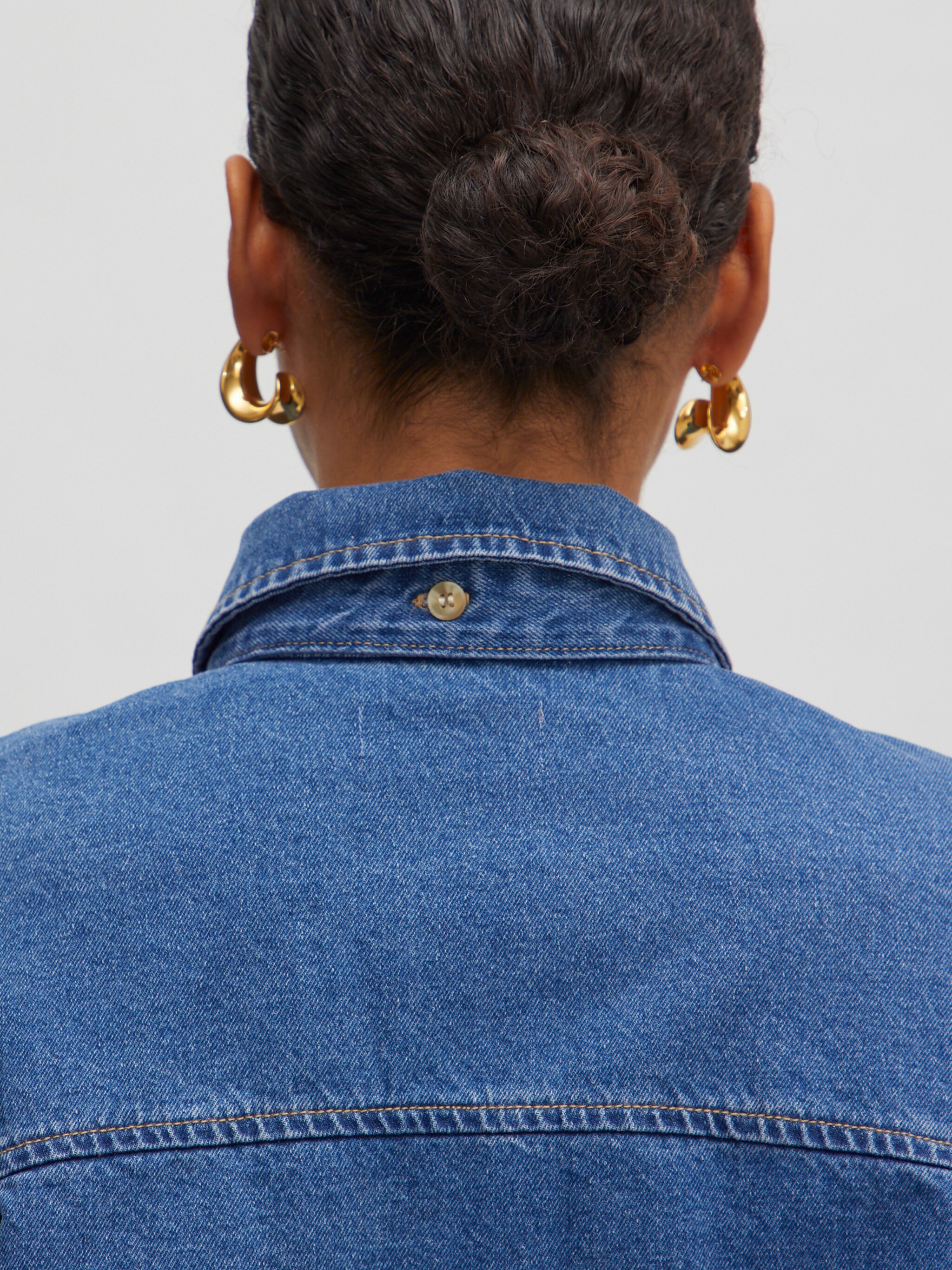 EDITED Produkte Bluse 'Anisha' blue denim