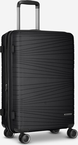 Franky Suitcase Set 'Dallas 3.0' in Black