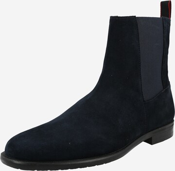 HUGO Chelsea Boots 'Kyron' in Blue: front