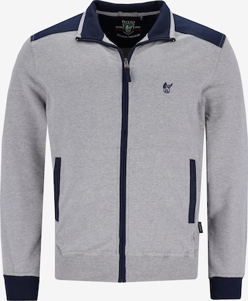 HAJO Sweatjacke in Grau: Vorderseite