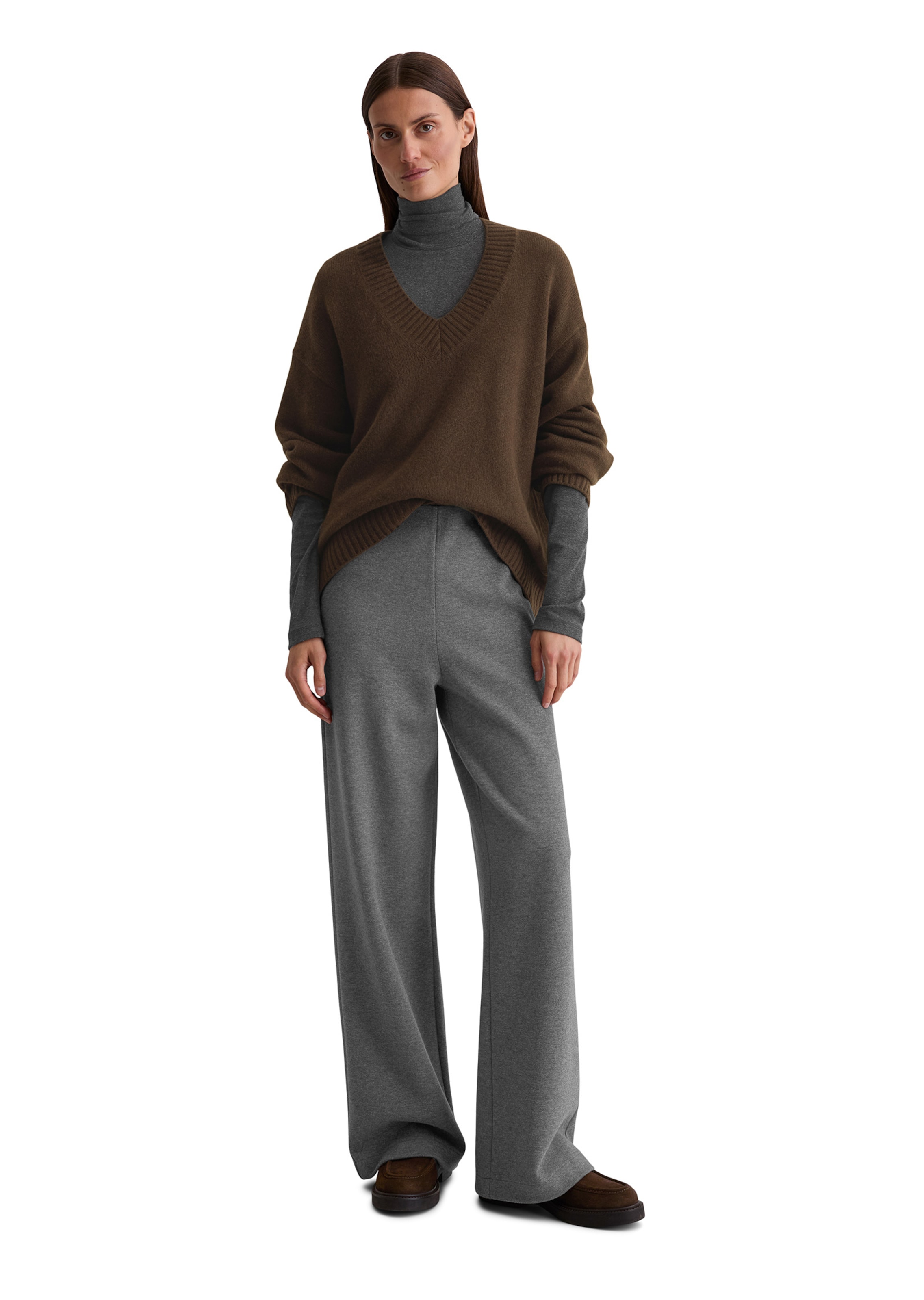 pilka Marc O'Polo Laisvas Kelnės