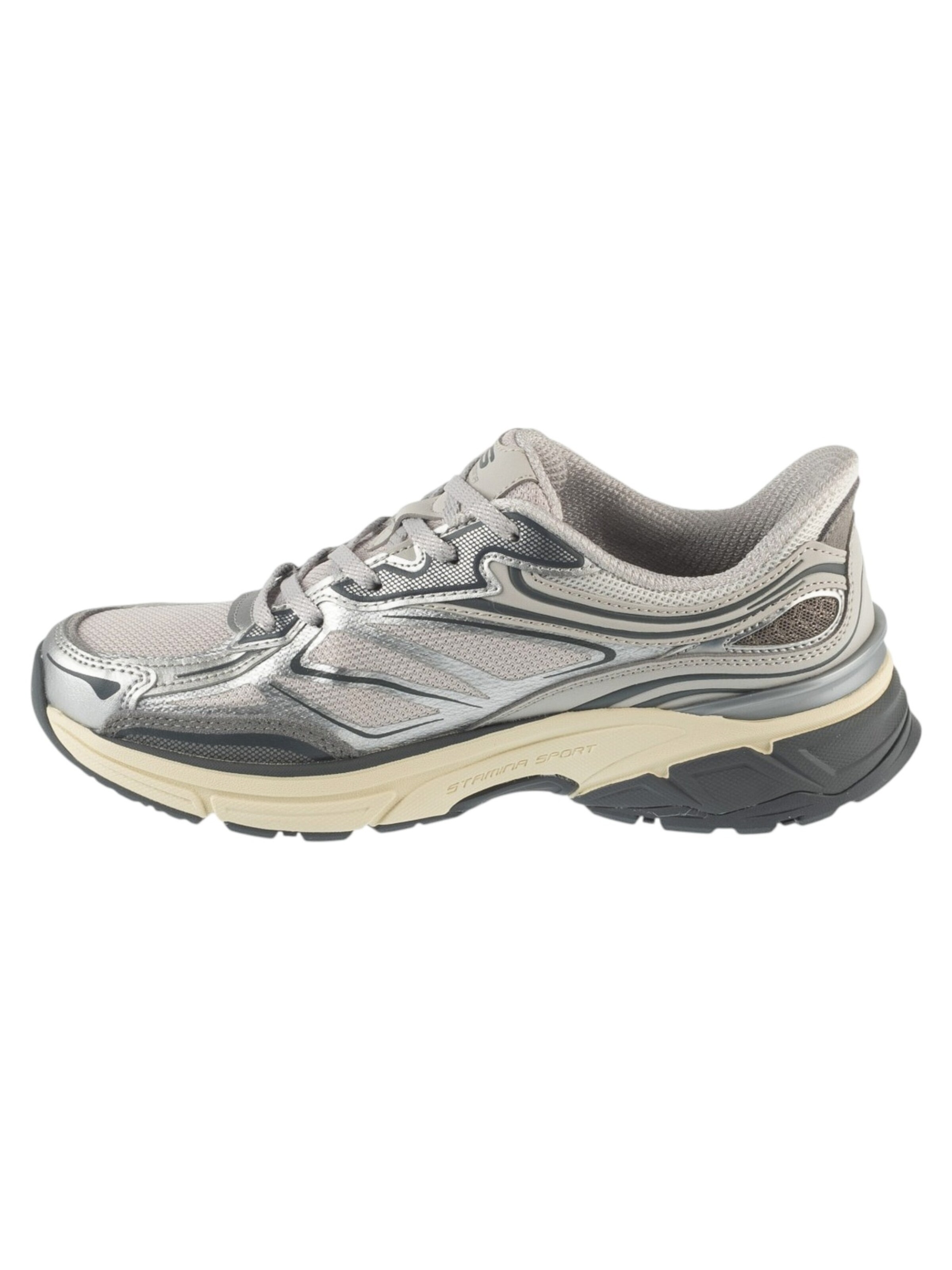 SKECHERS Sneakers laag 'Skechers Slip-Ins: Stamina Sport' in Grijs