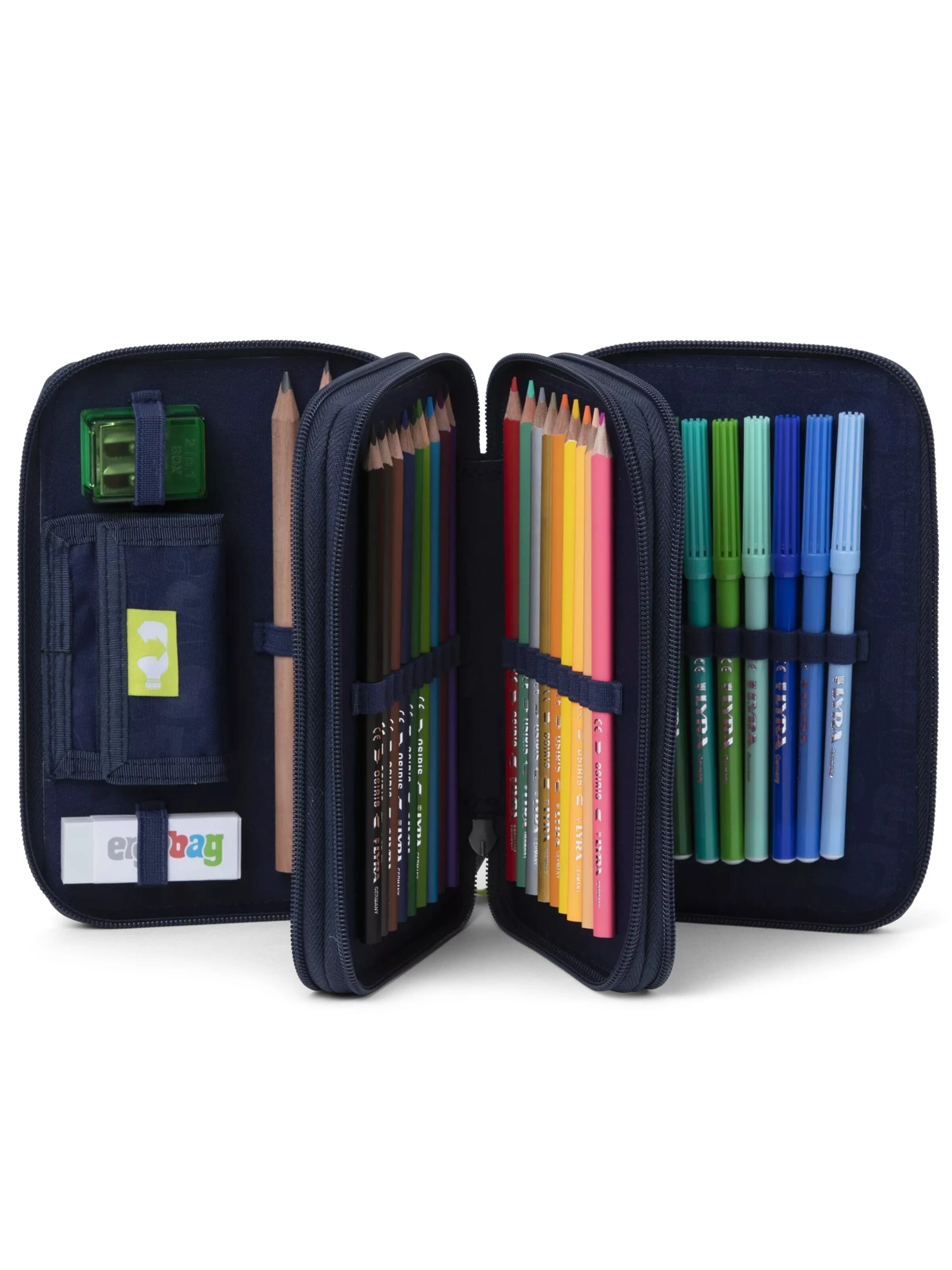 ergobag Tasche 'Federmäppchen Maxi Mäppchen'‌‌‌‌‌‌ in Gelb