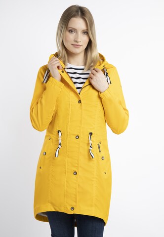 Schmuddelwedda Raincoat in Yellow: front