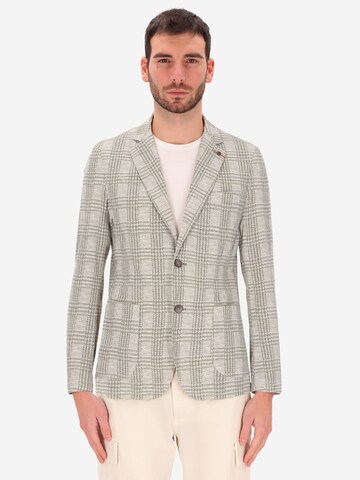 Distretto12 Regular Fit Sakko 'Tadeo' in Beige: Vorderseite