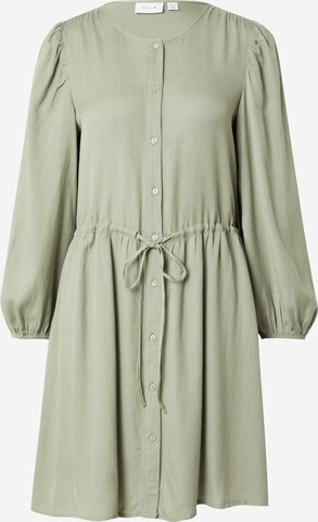 VILA Shirt Dress 'PRICIL' in Green: front