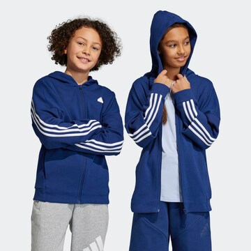 ADIDAS SPORTSWEAR Športna jopa na zadrgo 'Future Icons' | modra barva: sprednja stran