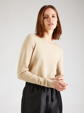 Pullover di TOMMY HILFIGER in beige: frontale