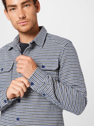 DRYKORN Regular fit Button Up Shirt in Blue