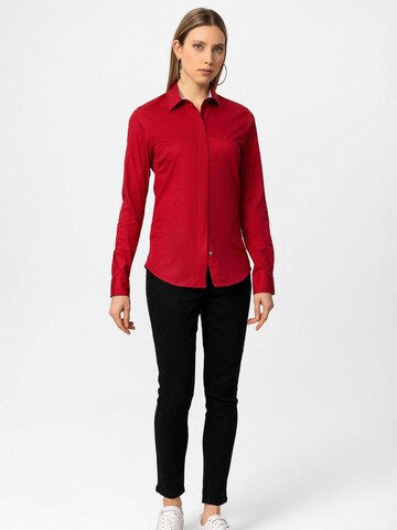 By Diess Collection Bluse in Rot