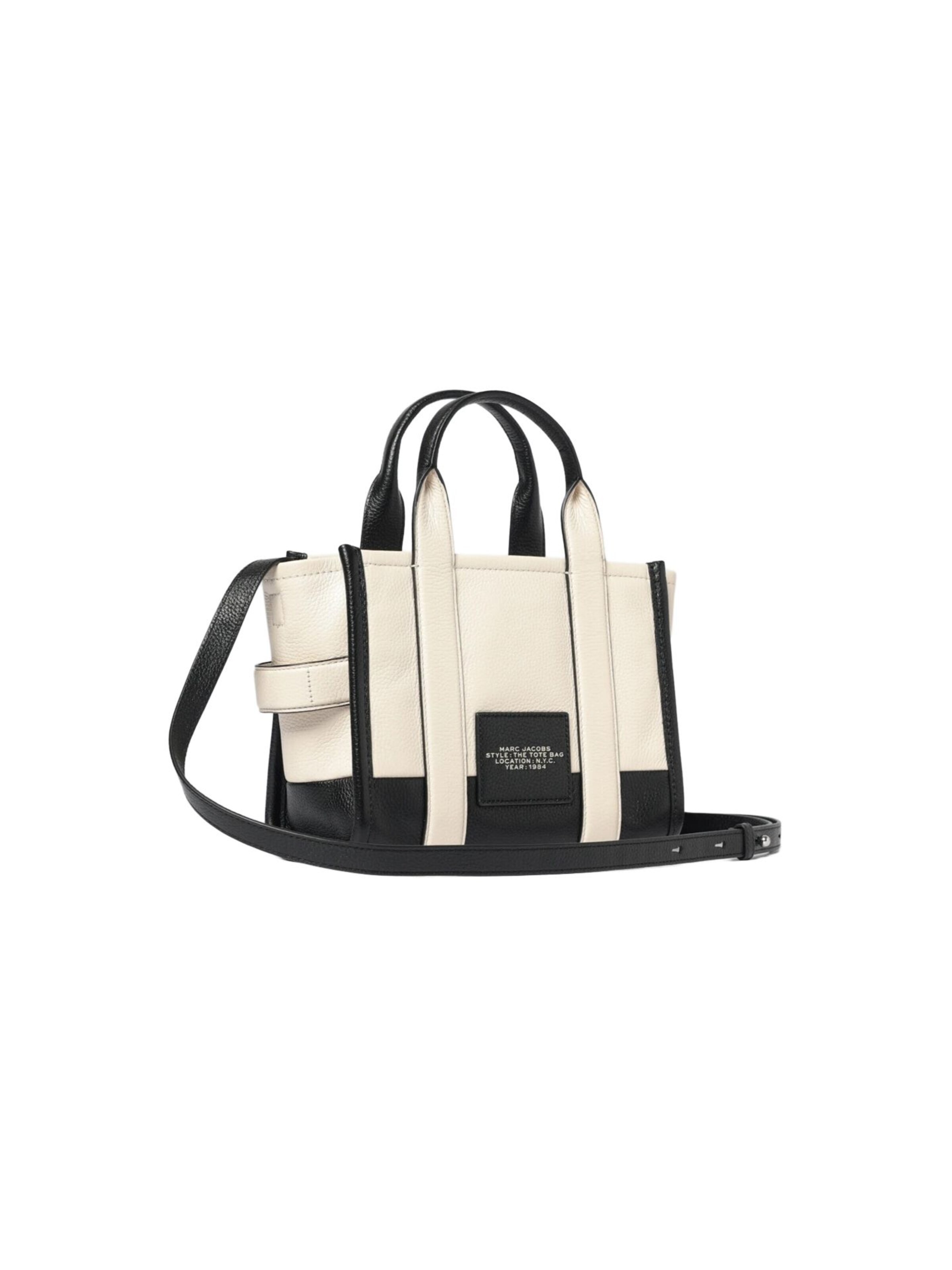 Marc Jacobs - Bolso de mano 'Small Tote 26x21x13 cm' en blanco