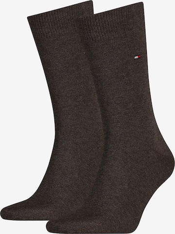 Tommy Hilfiger Underwear Socks in Brown: front
