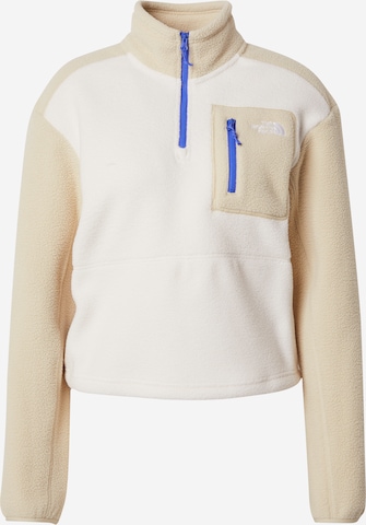 THE NORTH FACE Спортен пуловер 'YUMIORI' в бяло: отпред