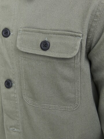 Jack & Jones Junior Comfort fit Button Up Shirt in Green