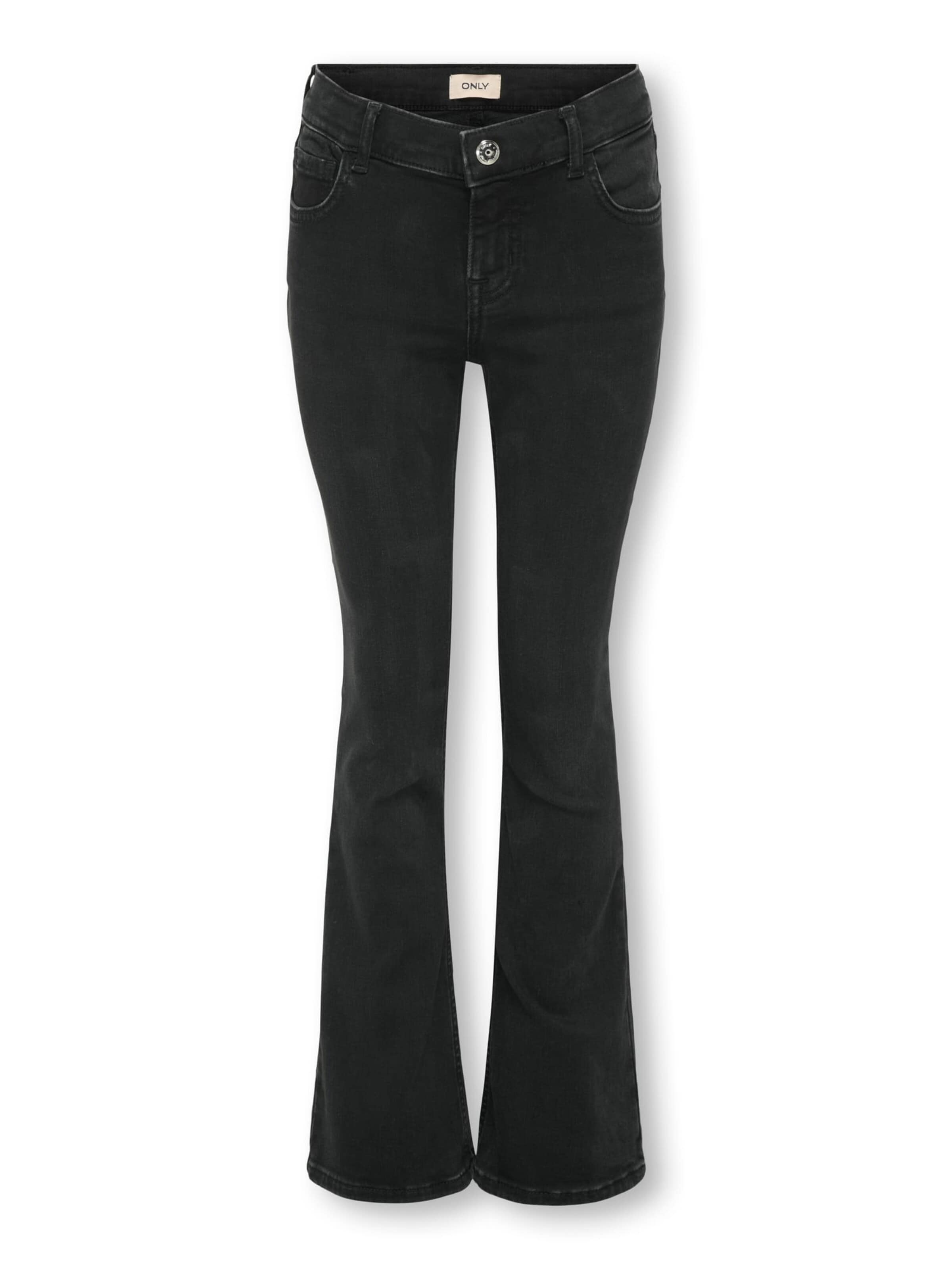 ONLY Baggy Jeans 'Blush' in Black: front