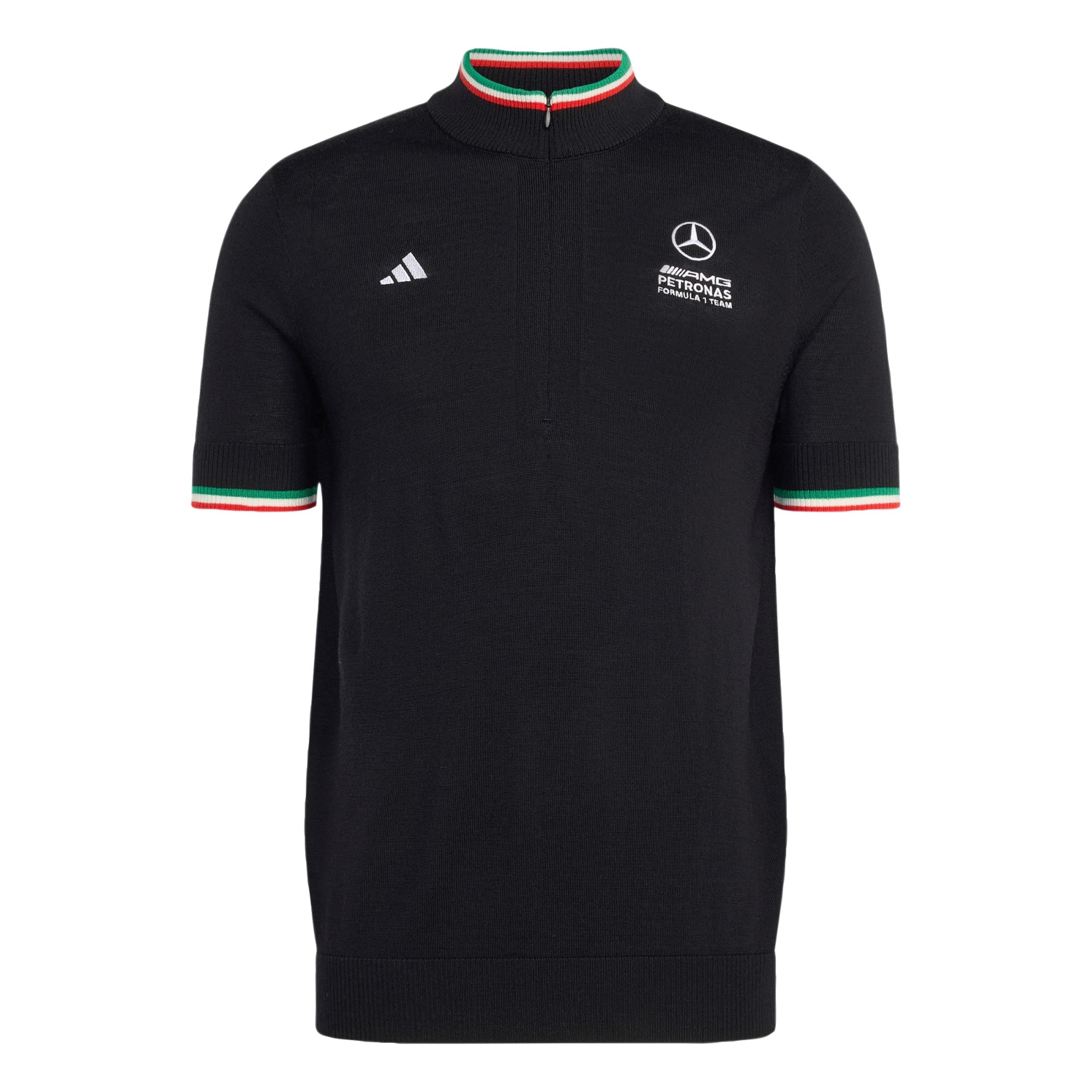 ADIDAS PERFORMANCE - Jersey deportivo en negro: frente