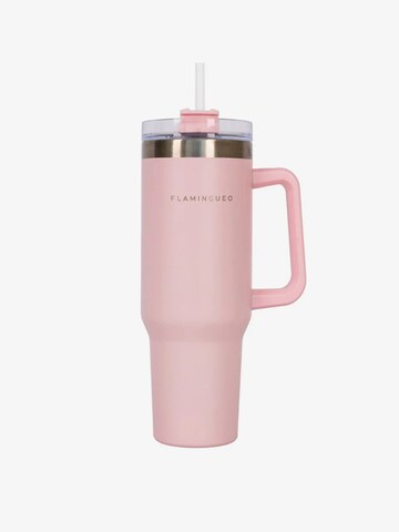 Flamingueo Drinking Bottle 'Thermos Bottle' in Pink: front