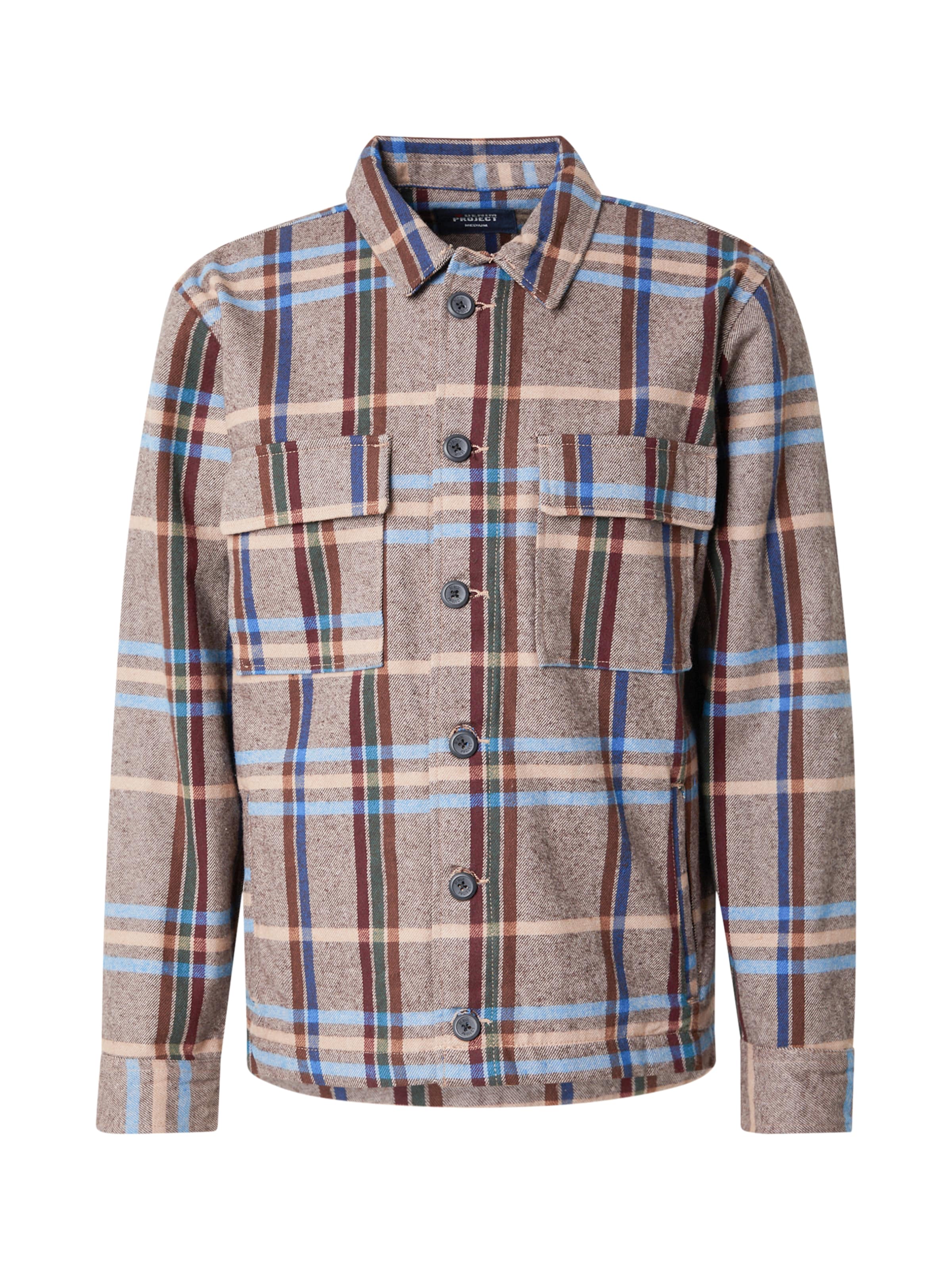 Denim Project Jacke in Braun: Vorderseite