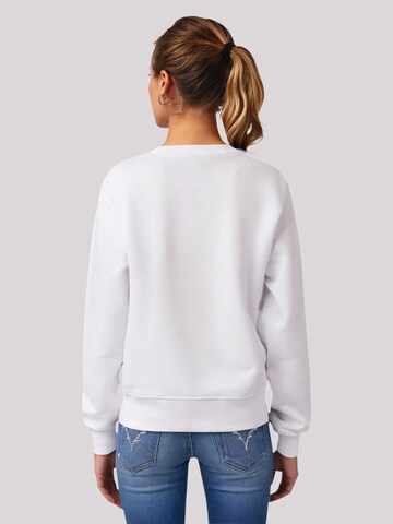 Sweat-shirt 'Ahoi Anker Crop Knut & Jan Hamburg' F4NT4STIC en blanc