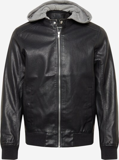 TOM TAILOR DENIM Jacke in grau / schwarz, Produktansicht
