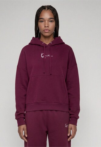 Karl Kani - Sweatshirt 'Essential' em roxo: frente