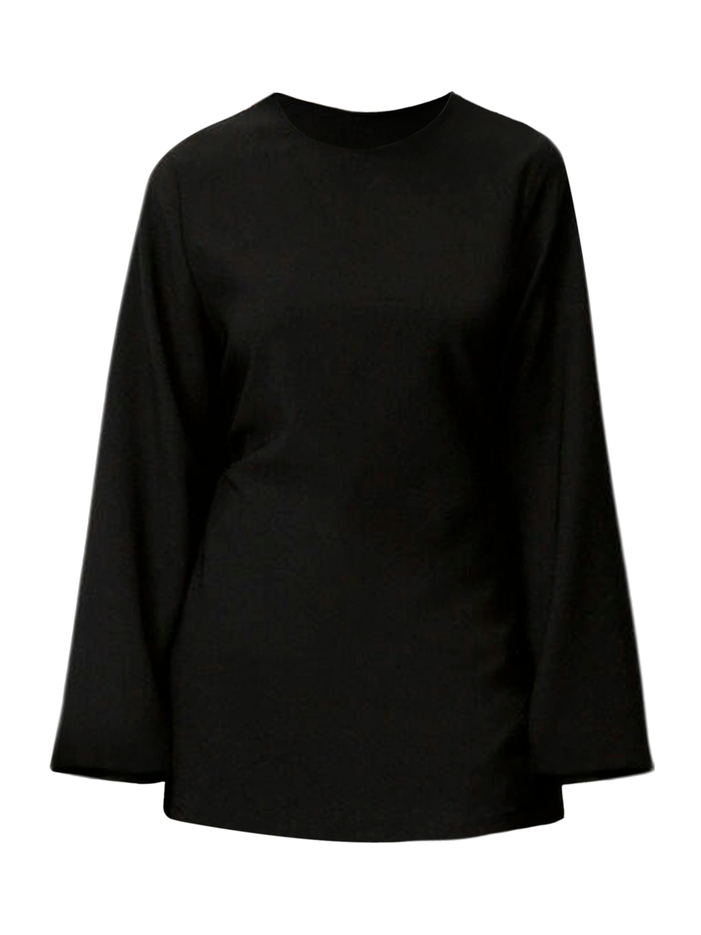Touche Prive Blouse in Black: front