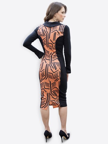 HotSquash Kleid in Orange
