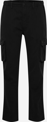 FQ1924 Regular Cargo Pants 'Harris' in Black: front