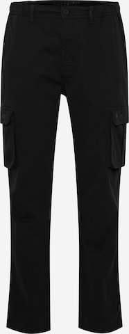 FQ1924 Regular Cargo Pants 'Harris' in Black: front