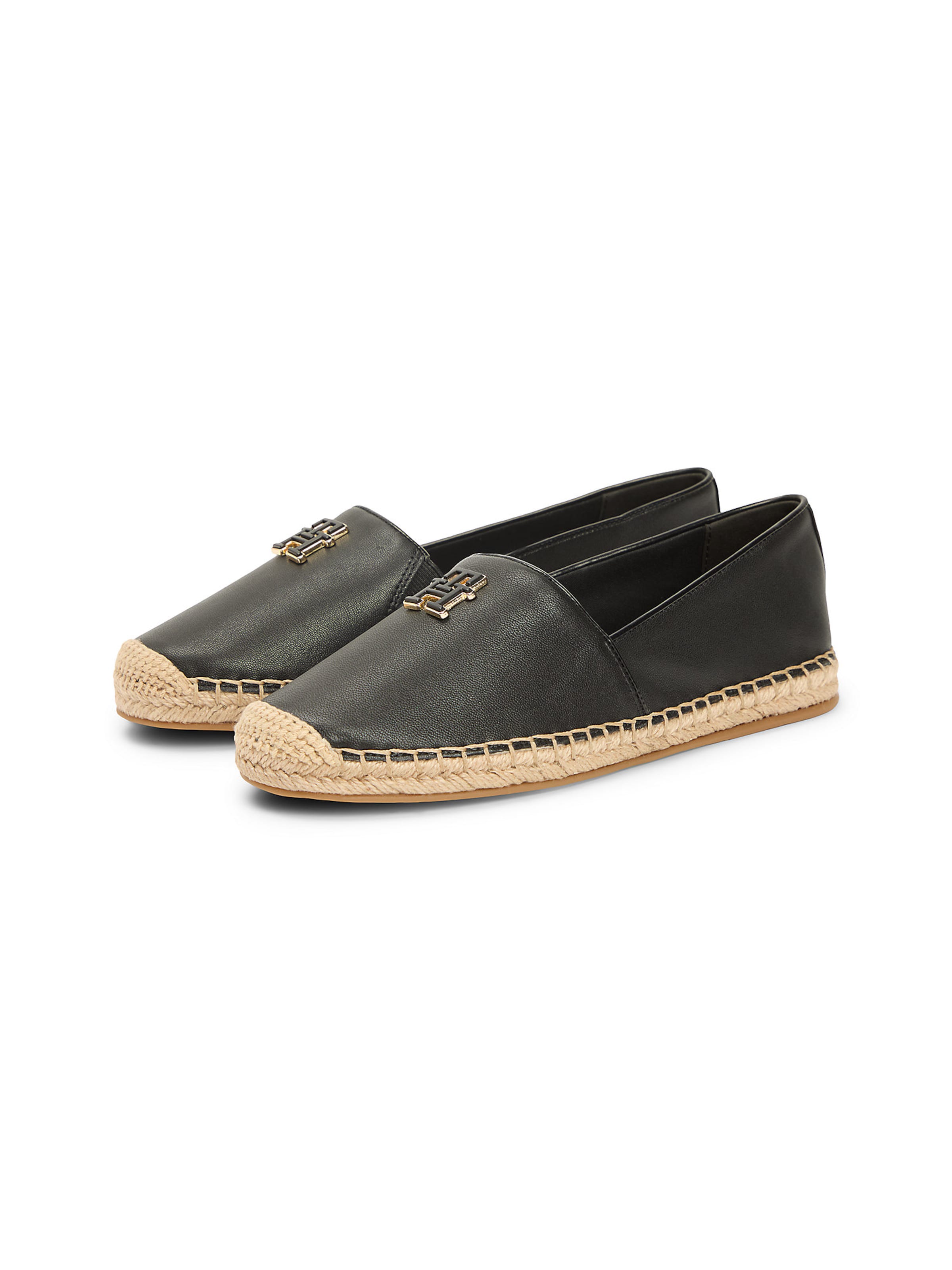 TOMMY HILFIGER Espadrilles in Black