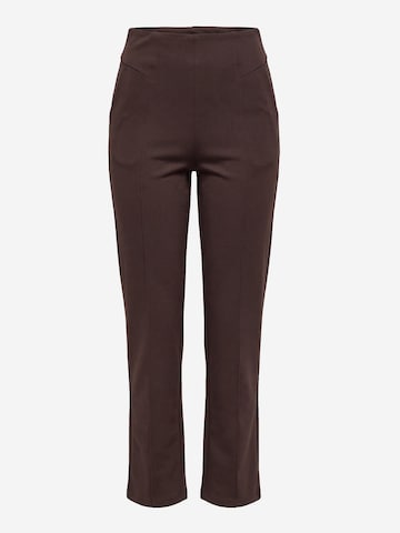 Honnête Atelier Regular Broek 'Marcella' in Bruin