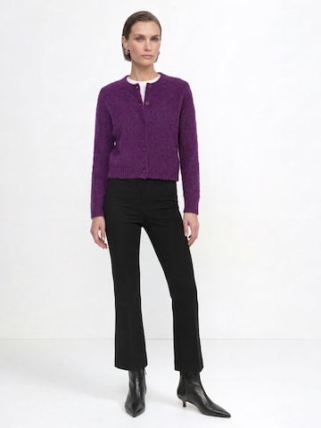 Rich & Royal Gebreid vest in Lila