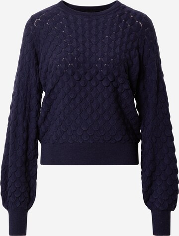 Pull-over 'Gilja' ONLY en bleu : devant