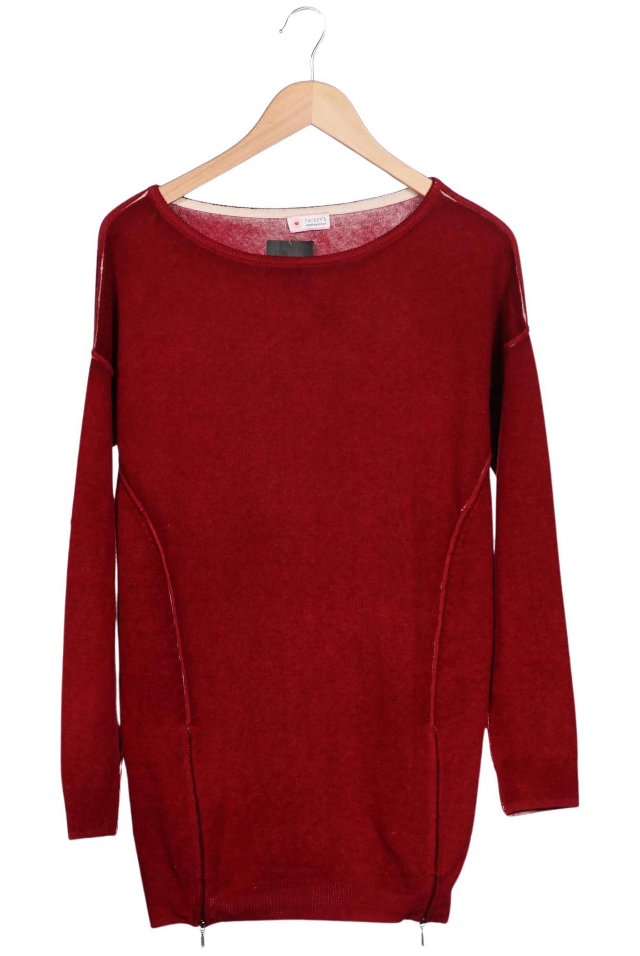 HERZENSANGELEGENHEIT Sweater & Cardigan in S in Red: front