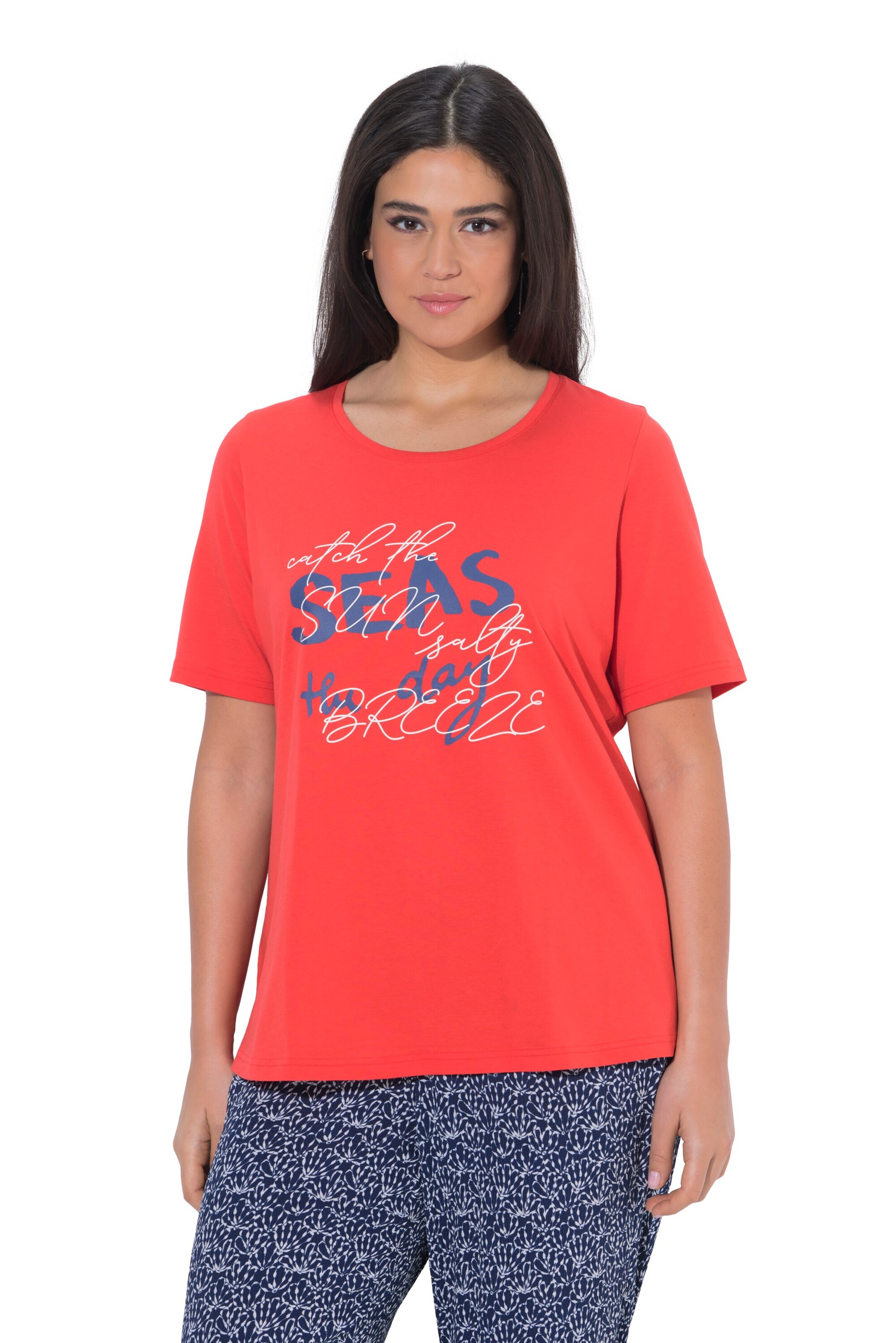 Ulla Popken Shirt in Red: front