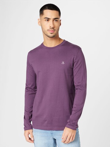 Marc O'Polo T-shirt i lila: framsida