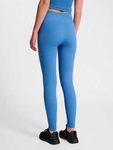 Skinny Pantalon de sport 'Pulse' Hummel en bleu
