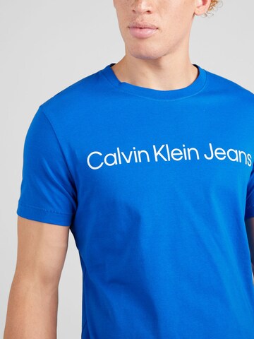 Calvin Klein Jeans Tričko – modrá