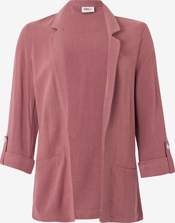 Blazer 'ONLSIESTA' ONLY en rose : devant