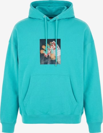 DIESEL Sweatshirt 'S-UMMER-A84' in Blue: front