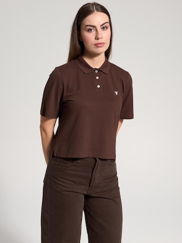 T-shirt 'Brigitte' NOWIHT en marron