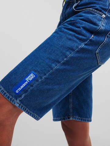 KARL LAGERFELD JEANS Regular Shorts in Blau