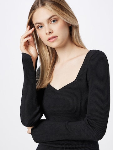 HOLLISTER Knitted dress in Black