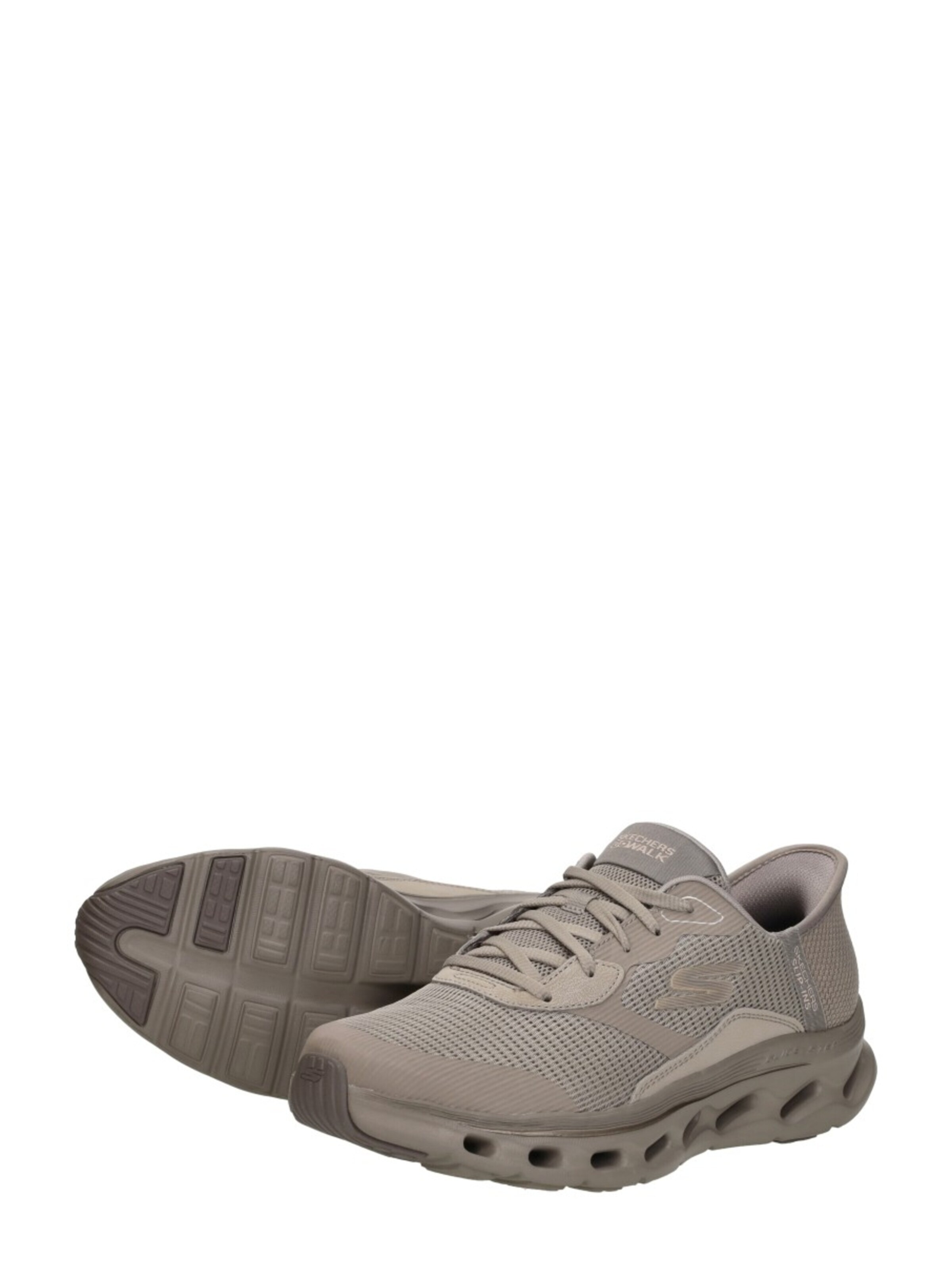 Baskets basses 'Slip-Ins: Go Walk Glide' SKECHERS en gris